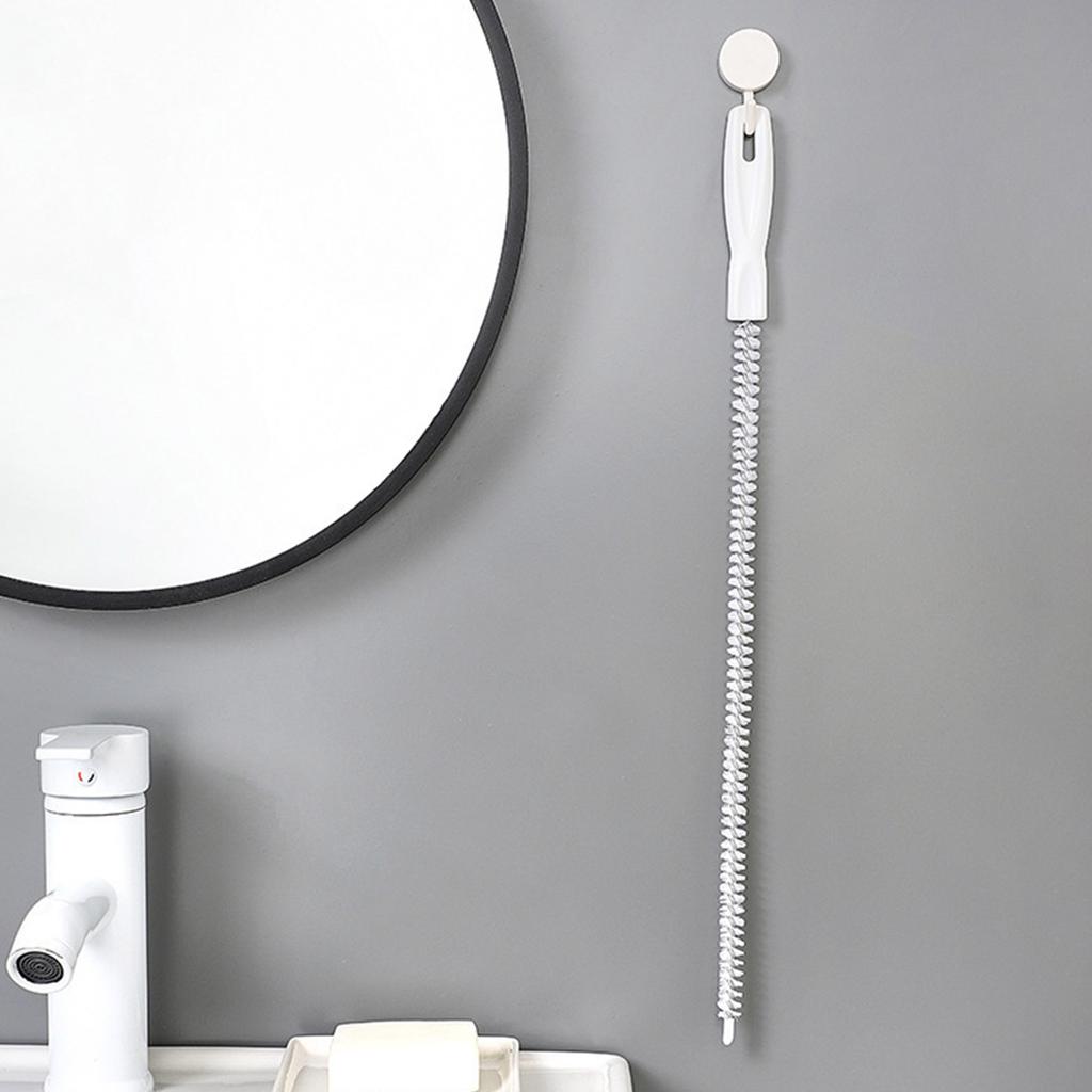 Sewer Drain Brush,Bendable Long Pipe Cleaner Flexible Sewer Cleaning Tool for Home Kitchen Sink,Shower Bathtub Hair Clog