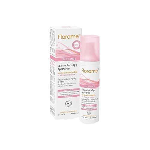 Crème Anti-Âge - FLORAME - Visage - Bio - 50ml - Hypoallergénique