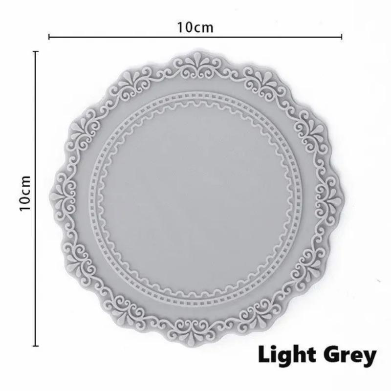 

1 шт. Силиконовая доска-подложка для сургуча, DIY форма для восковых печатей, теплоизоляционные коврики светло-серый