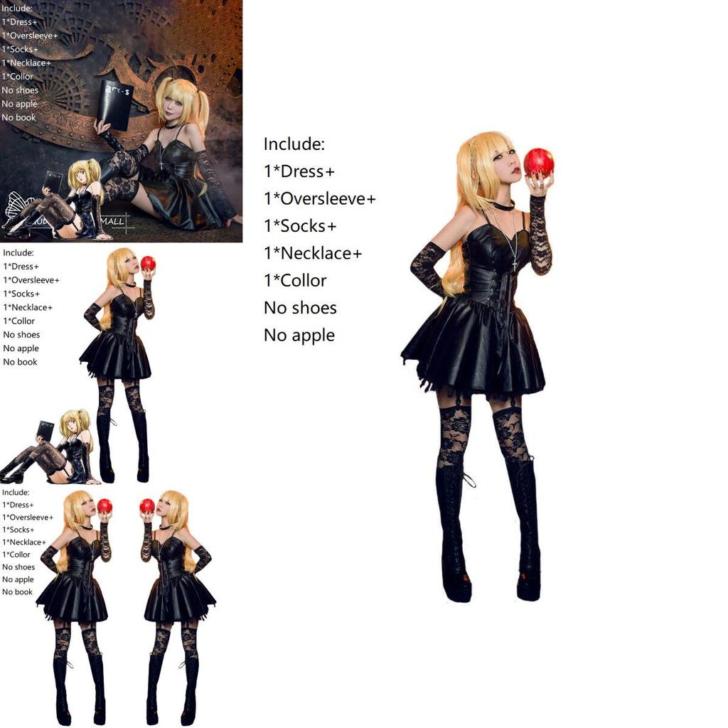 Stunning Death Note Misa Amane Imitation Dress For Women Cosplay Halloween Outfit