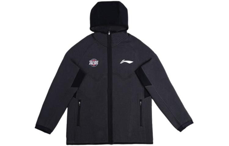 Li Ning Jackets Men s Black Hooded Moderate Other AWDTD49-1 L