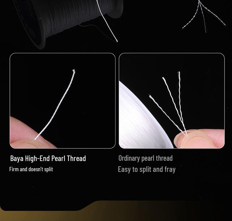 Japońska nić perłowa: Odporny na zużycie sznurek jubilerski do ręcznie tkanych naszyjników i bransoletek