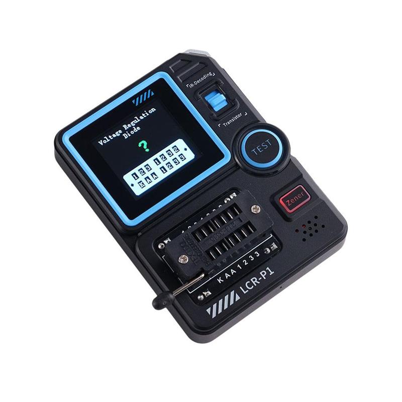 

ABJI-LCR-P1 Transistor Tester Diode Triode Capacitance Resistance JFET,ESR LCR Meter Meter Tester Multifunction MOSFET IGBT