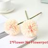 Floral Fake Ball Chrysanthemum Silk Flower For Party Decor And Props Photography