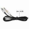 6.35mm/3.5mm To Mini XLR Interface Earphone Replacement Cable for AKG Q710 K712 K240 K141 K271