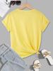 Frog Under Mushroom Printing TShirt Womens Basics Loose T Shirts ONeck Soft Short Sleeve Tops Summer Comfortable Woman Clothes