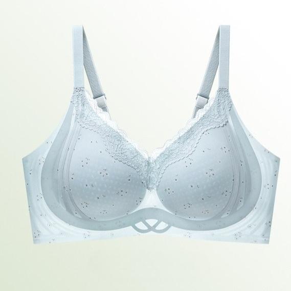 Summer Lightweight Seamless Bra, Small Bust Push Up Full Bust Minimizer Flirty Sexy Wireless Women's Bra