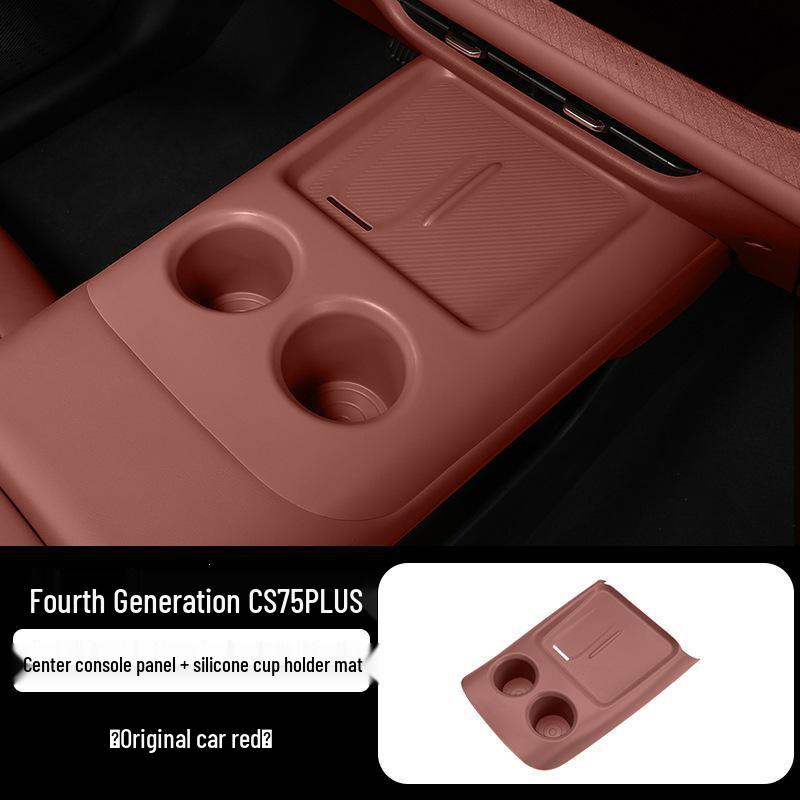 Changan CS75plus Interior Decor Set: Center Console Silicone Mat & Gear Shift Pad