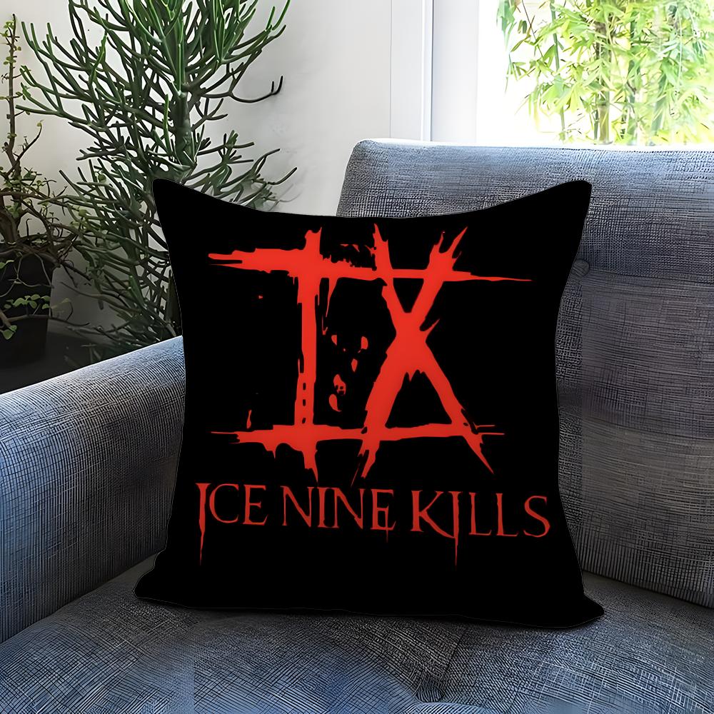 

Hot Iice Nine Killses Cushion Cover Comfortable Reversible Pillow Cover Ideal for Car Sofa Bedroom Beyond 30X30cm