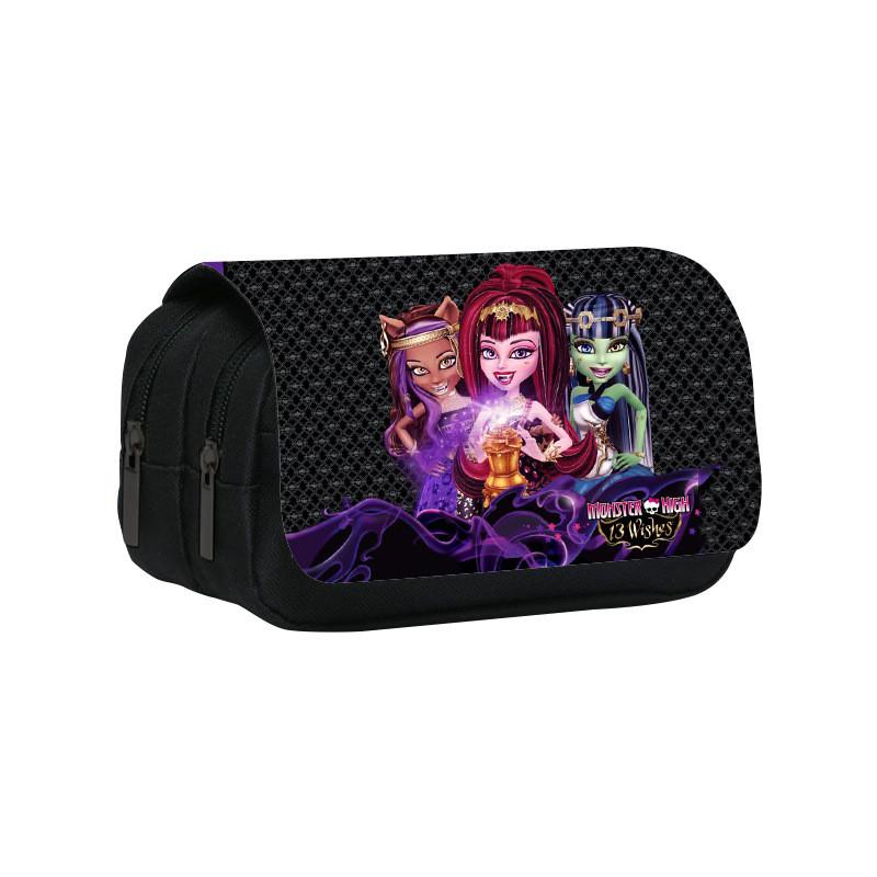 Monster High Elf High School Pencil Case With Detachable Cover For Students