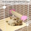 Rotatable Hanging Cage Scratcher Replaceable Cage Mounted Scratching Pole  Play