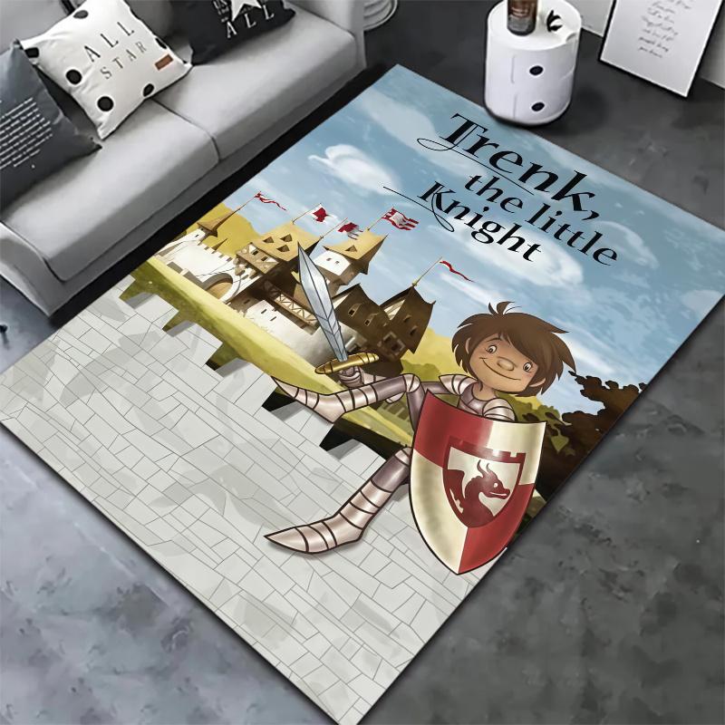 Ritter Trenk Carpet Rug for Living Room Bedroom Home Sofa Decoration,Kids play Nonslip Floor Mat