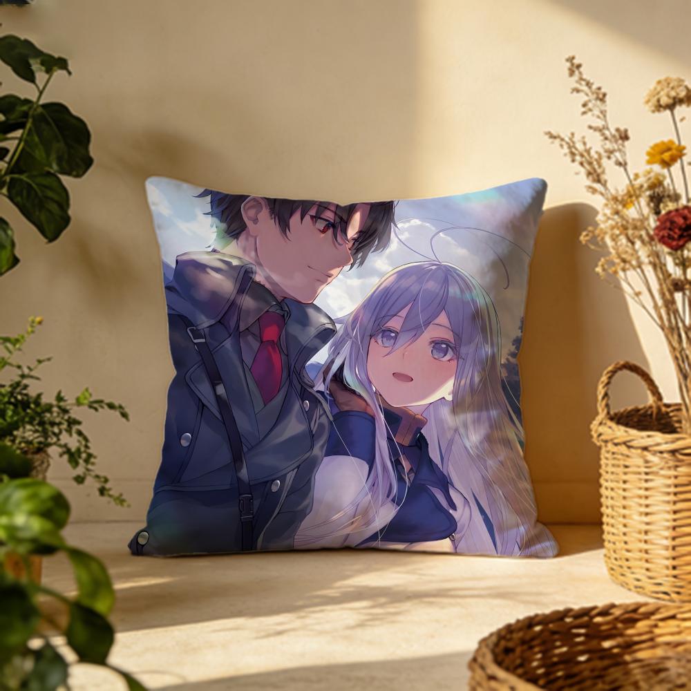 Stylish Eeighty Sixew Cushion Cover Versatile DoubleSided Pillow Case Fit for Sofa Bed Car Daily Decor