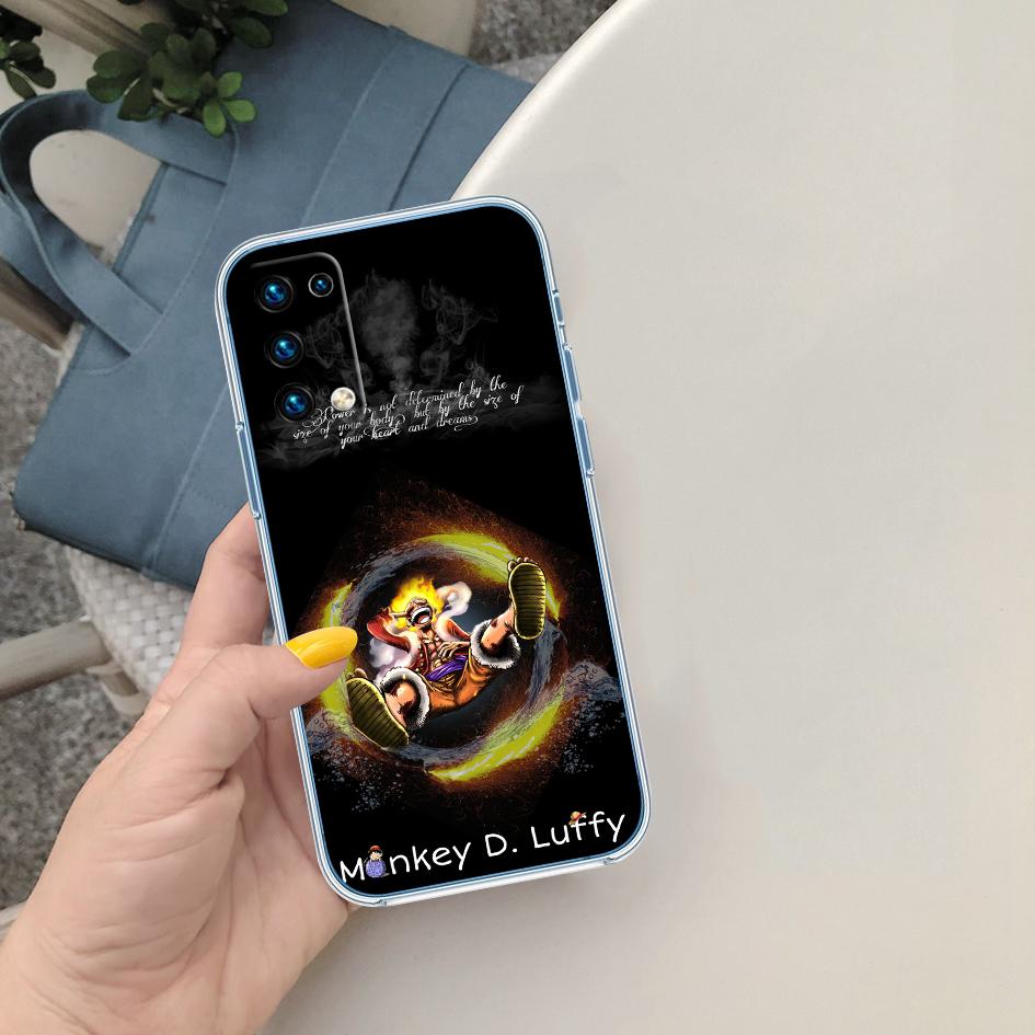 FM30 Luffy One Piece Soft Shell Transparent Phone Case for Samsung Galaxy A04 A04S A14 A23 A34 A54 M23 M33 M52 M53