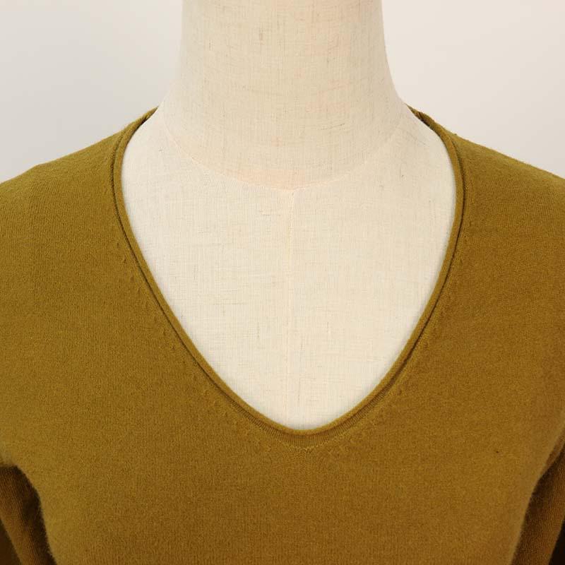 Women's Solid Color Half-High Neck Wool Knit Sweater - Autumn/Winter Short Thick Pullover Base Layer Knitwear