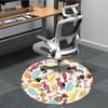 1pc Sweets Chair Carpet for Office - Durable, Ideal for Chair Mats, Stylish & Functional Decorative Rug yy260130095