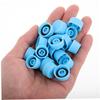 BELLIFFY 20pcs Air Conditioner Valve Core Caps Dustproof Universal Design Durable