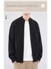 Men's Trendy Loose Knit Stand-Up Collar Zipper Cardigan - Autumn/Winter Versatile Outerwear.