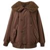 Sancai Reversible Faux Fur Hooded Coat