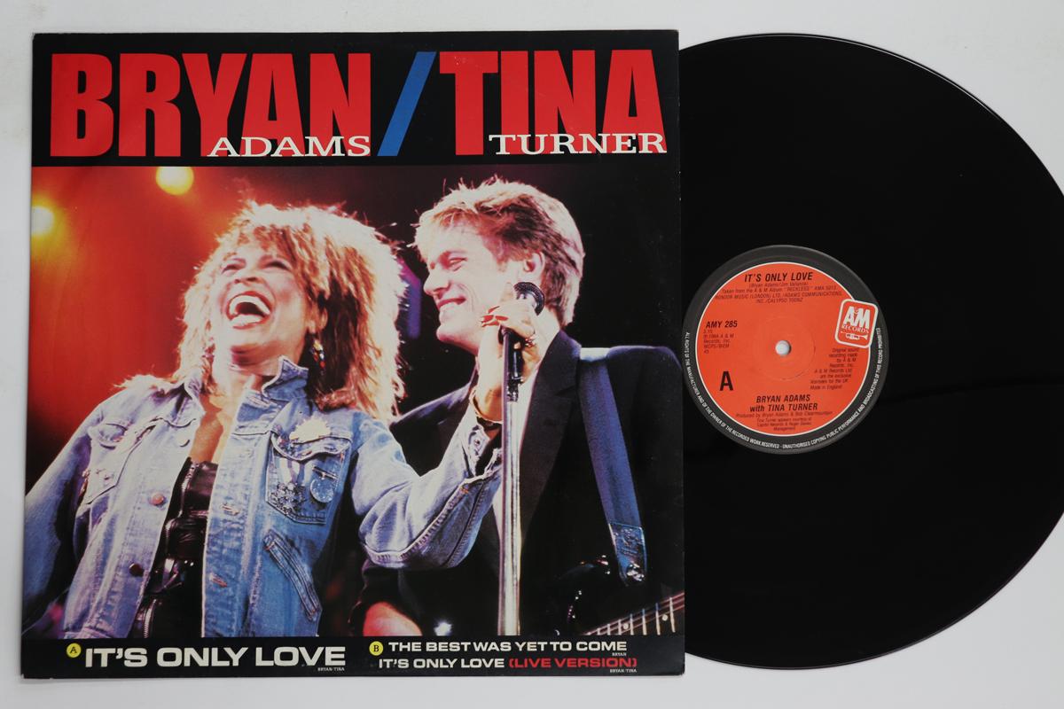 

12inch Record BRYAN ADAMS TINA TURNER Its Only Love The Best Was Yet T AMY285 AM 1985 UK Rock Used
