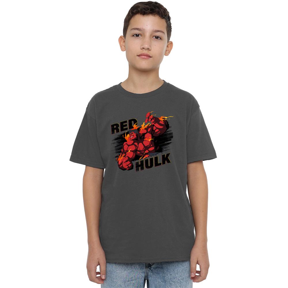 Marvel Childrens/Kids Red Hulk Fire T-Shirt