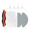 AEE2-For Xiaomi Robot Vacuum S20 / D106 Sweeper Cleaner Parts Roller Side Brush Hepa Filter Mop Cloth Rags Accessories