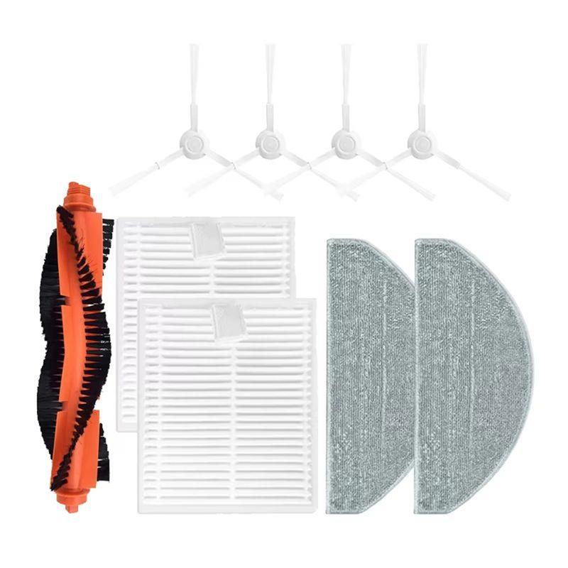 

AEE2-For Xiaomi Robot Vacuum S20 / D106 Sweeper Cleaner Parts Roller Side Brush Hepa Filter Mop Cloth Rags Accessories