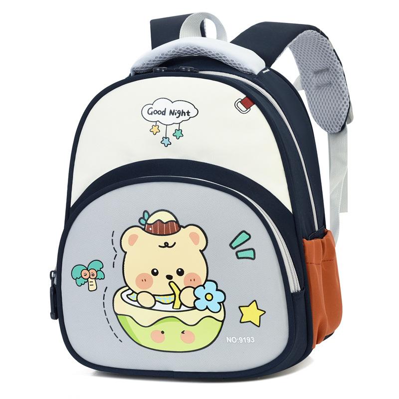 Children's Backpack New Kindergarten Schoolbag Classic Cartoon Print Fashion Cute Backpack