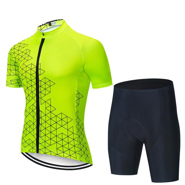 Cycling Jersey Set Men's Cycling Set 2024 Summer Outdoor Sport Bicycle Wear Clothing Breathable Bike Clothes MTB Cycling