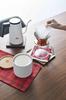 Kalita Wave Filter Case, White, WT, with a wooden lid to keep dust and odors out of the filter. Fits RIN 155 and 185 models. #44324. Stylish and