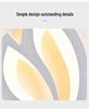 Modern Minimalist Wrought Iron Acrylic LED Wall Lamp for Bedside and Staircase Decoration