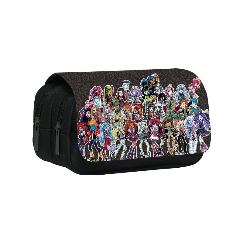 Monster High Elf High School Pencil Case With Detachable Cover For Students