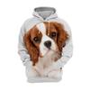 Herren 3D-Druck Hund Hoodie Hoodie für Herbst und Winter Ist Modisch, Vielseitig und Bequem Hoodies & Sweatshirts (Herren)