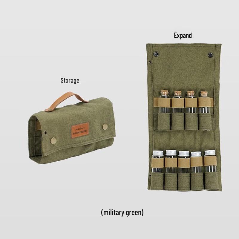 OEING Outdoor Camping Spice Organizer Kit