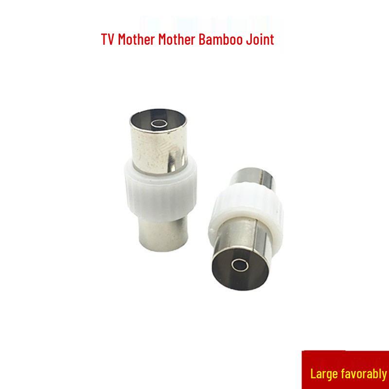 Прямой ВЧ-разъем для ТВ-антенны: Разъем мама-мама