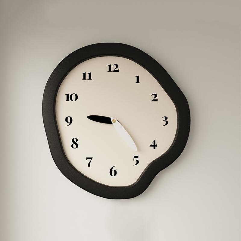 Design Aesthetic Clock Wall Clock Interior Living Room Art Simple Interior Modern Wall Watch Creative Reloj De Pared Decor