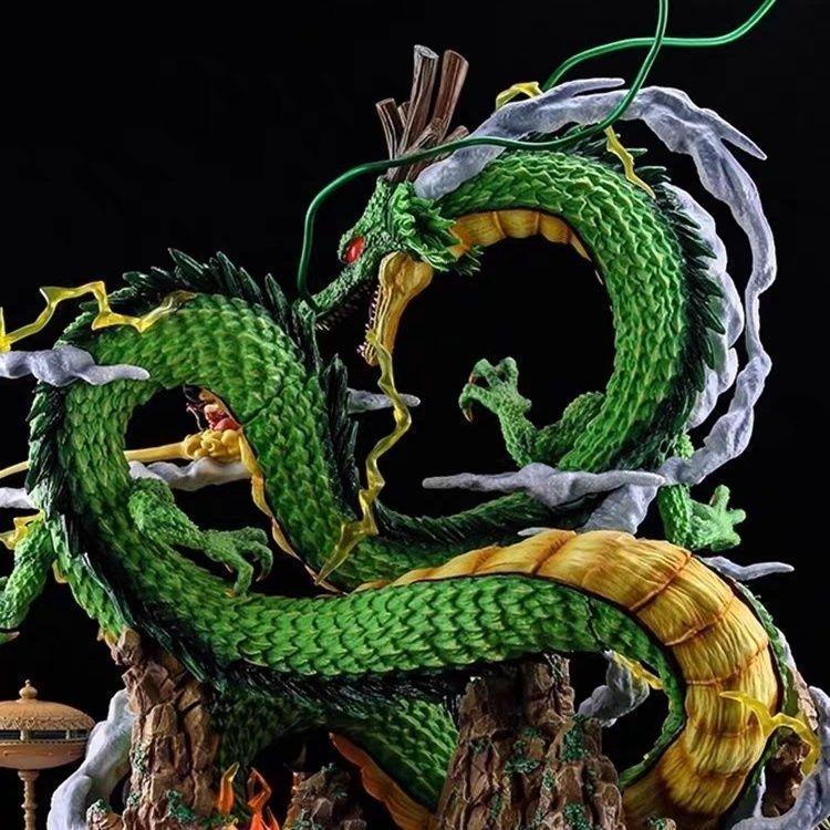 Dragon Ball GK YOYO Shenron & Little Goku Wishing Dragon Anime Figurine Model