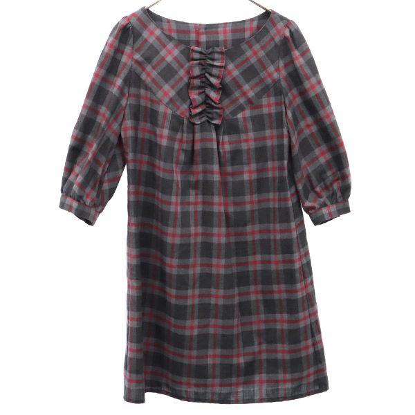 

PARC LAMU check 7 minutes sleeve one piece M Women Used