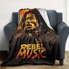 Bob Marley Blanket Comfortable Perfect for Seaside Office Couch for All Occasions Digital Print Perfect Gift for Relatives and Friends