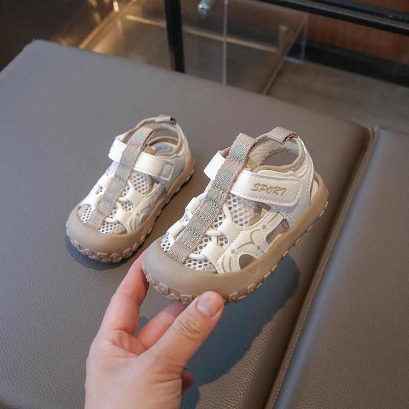 Baby Girls Boys Sport Sandals Summer Children Casual Beach Shoes Toddler Kids Sneakers Anti Slip Soft Sole Babies Sandals
