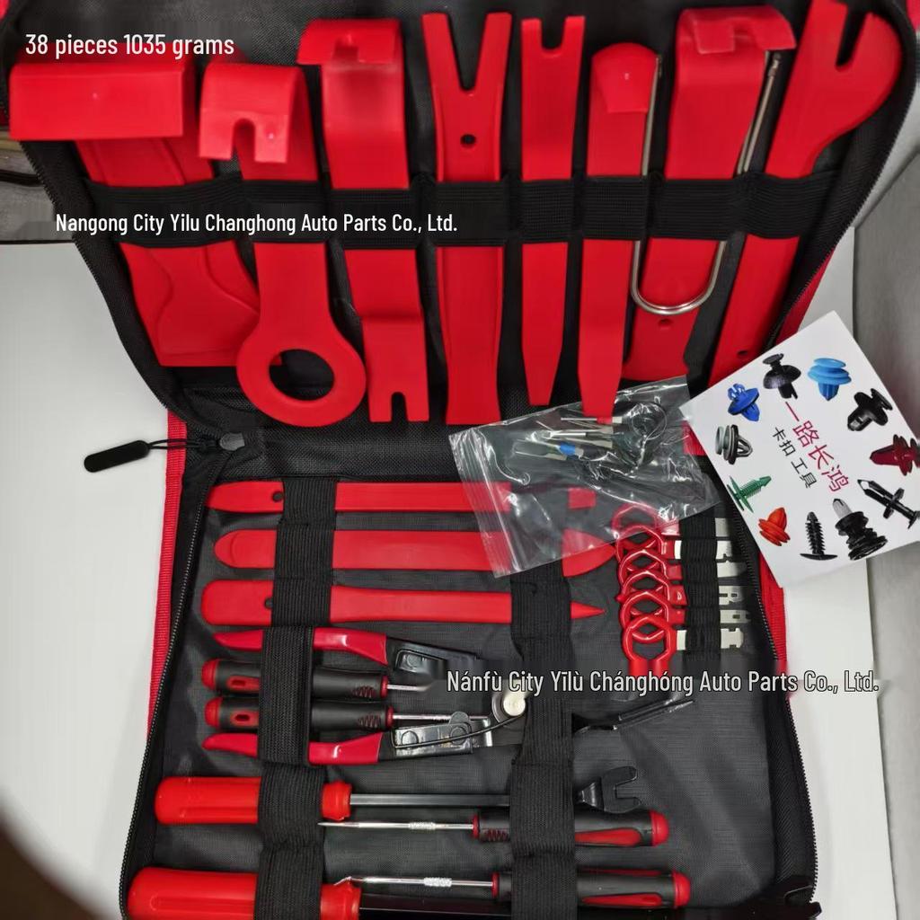 Kit de Levier et Tournevis pour Réparation d'Autoradio – 19/20/25/38/40/439PCS avec Sac à Outils