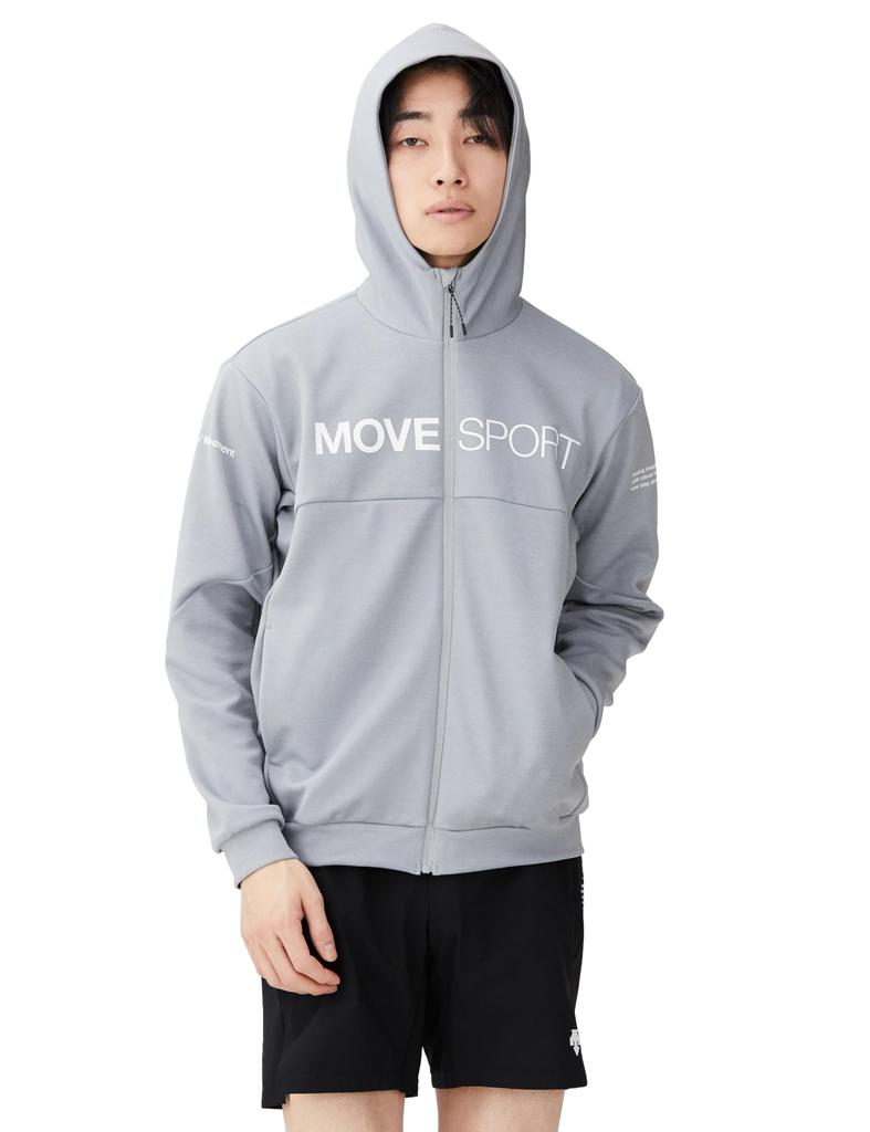 Sweat Descente Full Zip Hoodie Stretch Training Running GYM XO [Move Sports]