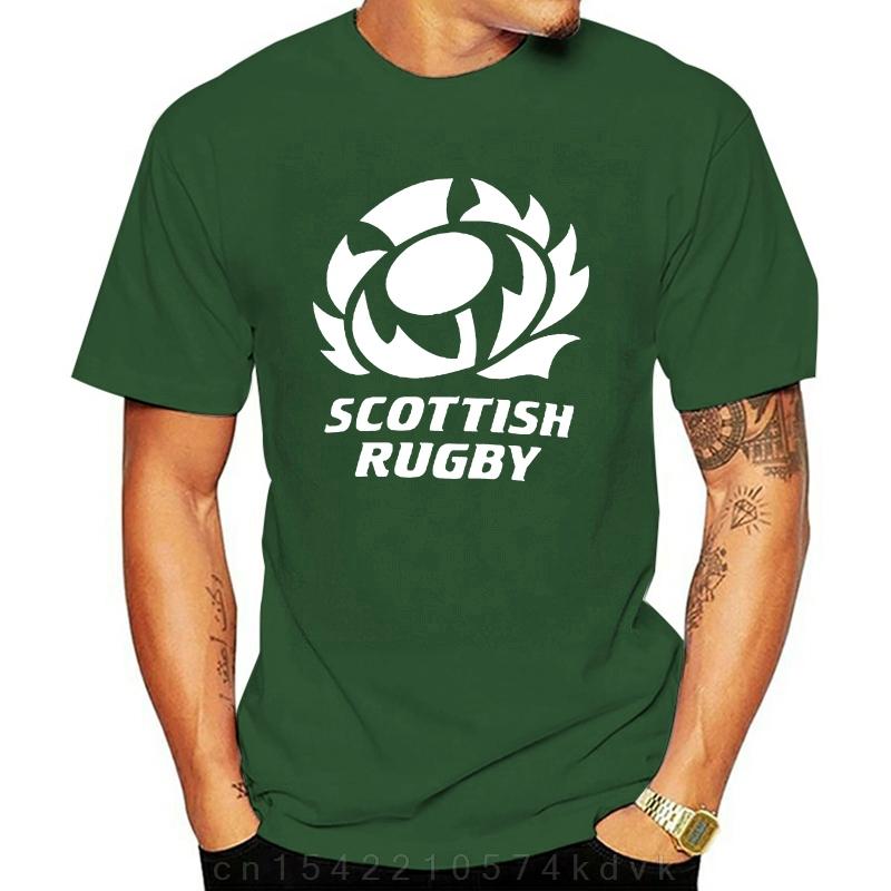 Men T Shirt New Fashion Scotland Rugby  Tee Shirt T-shirt Novelty Tshirt Women