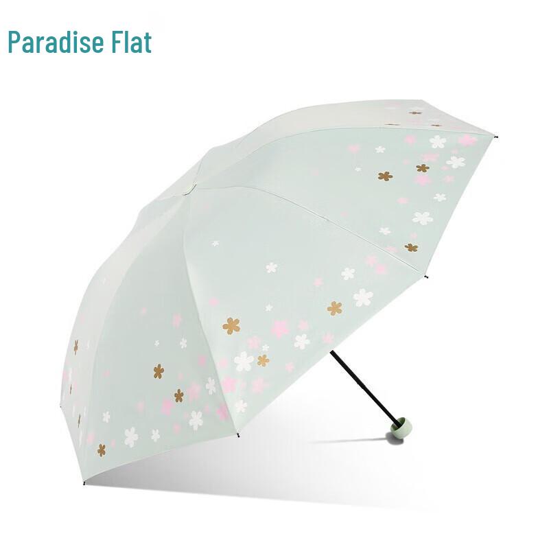 Tiangtang Three-Fold Printed UV Protection Sun & Rain Umbrella