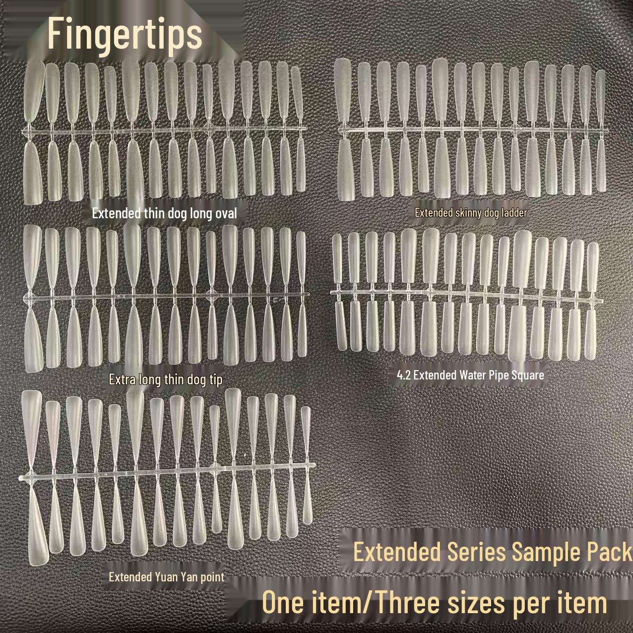 European & American Bestseller Thin Dog Series Extended Length Matte Seamless Fingertip Pack