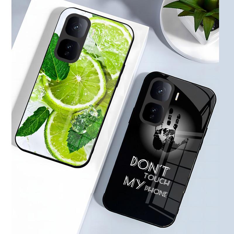For Vivo IQOO Neo 10 5G Case Tempered Glass Phone Case For Vivo IQOO Neo 10 Pro 5G Back Cover IQOONeo 10 Protective Shell Coque