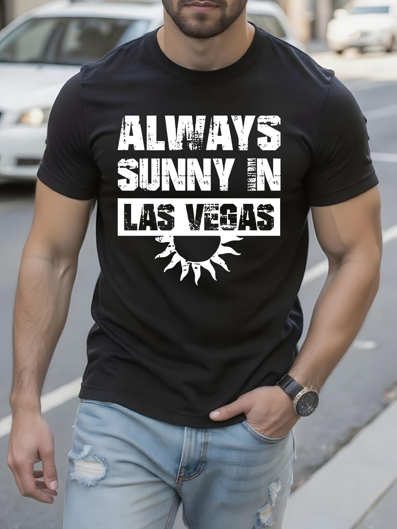 Allseason Apparel Always Sunny in Las Vegas Tshirt - Blac... S