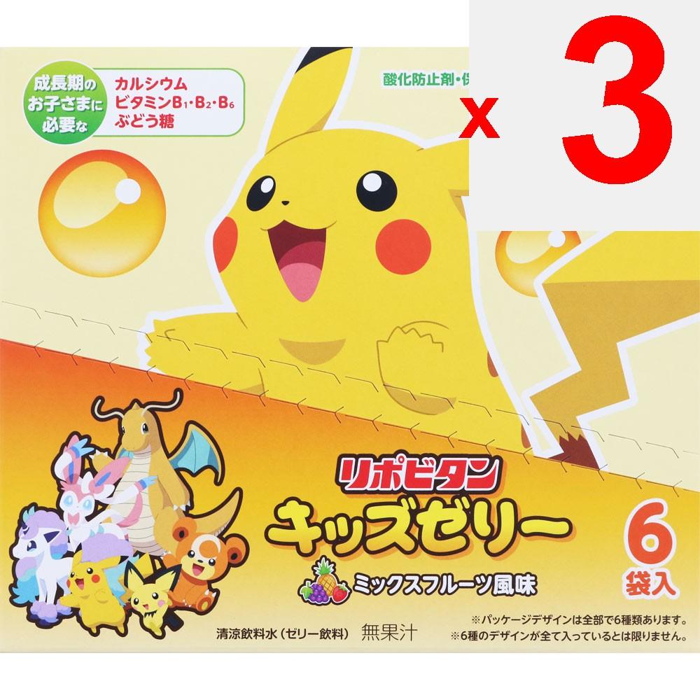 Taisho Lipovitan Kids Jelly Mix Fruit Flavor 125g X 6 bags Other (check locks, tongue cleaners, etc.) Thia Pack Other (check locks, tongue cleaners, e