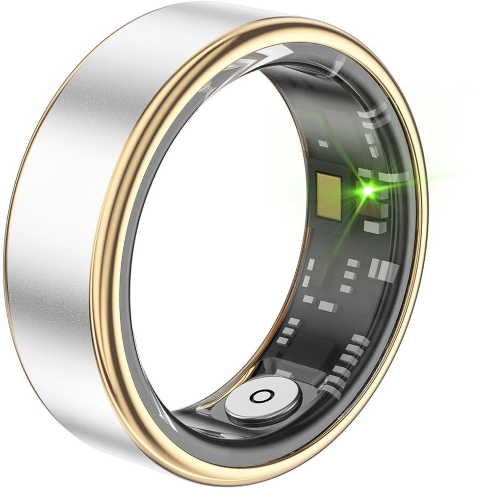 

Lively Life SR06 Smart Size 18 Silver w3024670304 Ring, (approx.), (Gold Edge)