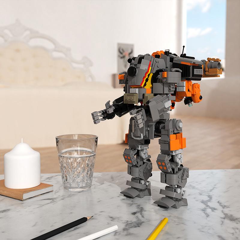 Moc Titanfallsed 2 BT-7274 Pioneer Titan Game Series робот технические строительные блоки — фото 6